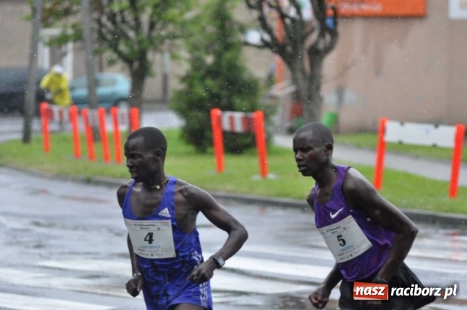 Zdjęcie w galerii na portalu naszraciborz.pl: Deszczowy XI Półmaraton w Kietrzu wiadomości z regionu