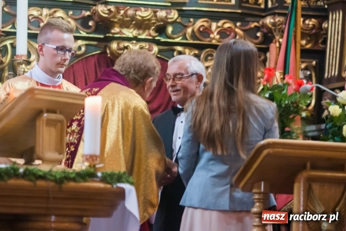 Zdjęcie w galerii na portalu naszraciborz.pl: Złoty jubileusz kapłaństwa ks. Gintera Józefa Kurowskiego wiadomości z regionu
