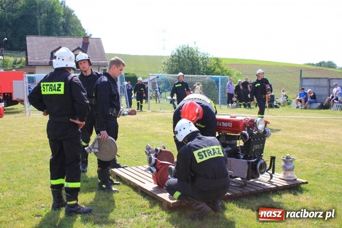 Zdjęcie w galerii na portalu naszraciborz.pl: Pogrzebień zwycięzcą gminnych zawodów sportowo-pożarniczych wiadomości z regionu