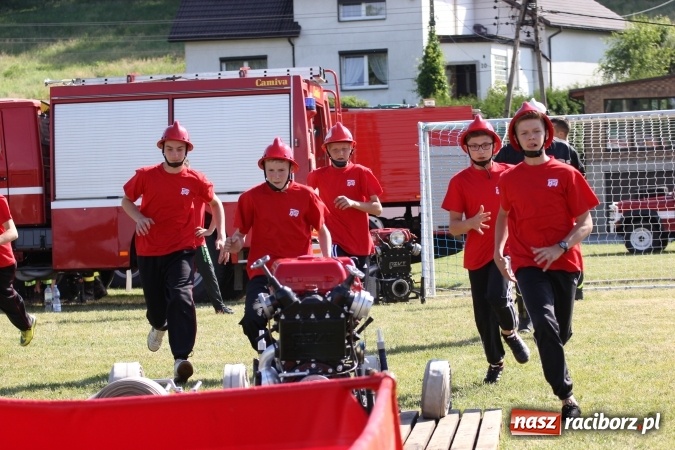 Zdjęcie w galerii na portalu naszraciborz.pl: Pogrzebień zwycięzcą gminnych zawodów sportowo-pożarniczych wiadomości z regionu