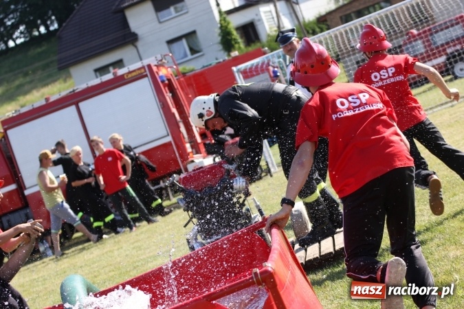 Zdjęcie w galerii na portalu naszraciborz.pl: Pogrzebień zwycięzcą gminnych zawodów sportowo-pożarniczych wiadomości z regionu