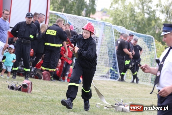 Zdjęcie w galerii na portalu naszraciborz.pl: Pogrzebień zwycięzcą gminnych zawodów sportowo-pożarniczych wiadomości z regionu