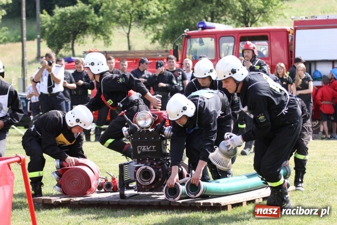Zdjęcie w galerii na portalu naszraciborz.pl: Pogrzebień zwycięzcą gminnych zawodów sportowo-pożarniczych wiadomości z regionu