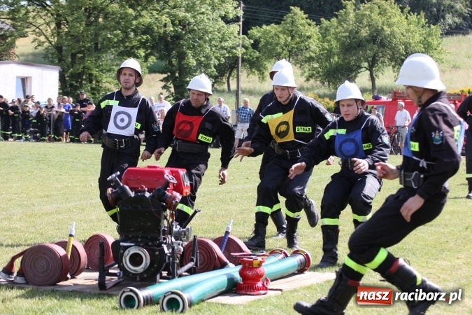 Zdjęcie w galerii na portalu naszraciborz.pl: Pogrzebień zwycięzcą gminnych zawodów sportowo-pożarniczych wiadomości z regionu