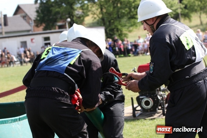 Zdjęcie w galerii na portalu naszraciborz.pl: Pogrzebień zwycięzcą gminnych zawodów sportowo-pożarniczych wiadomości z regionu