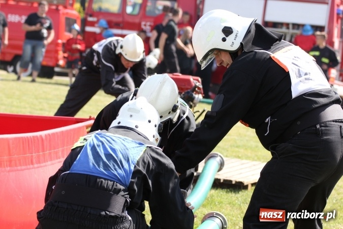 Zdjęcie w galerii na portalu naszraciborz.pl: Pogrzebień zwycięzcą gminnych zawodów sportowo-pożarniczych wiadomości z regionu