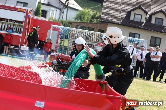 Zdjęcie w galerii na portalu naszraciborz.pl: Pogrzebień zwycięzcą gminnych zawodów sportowo-pożarniczych wiadomości z regionu