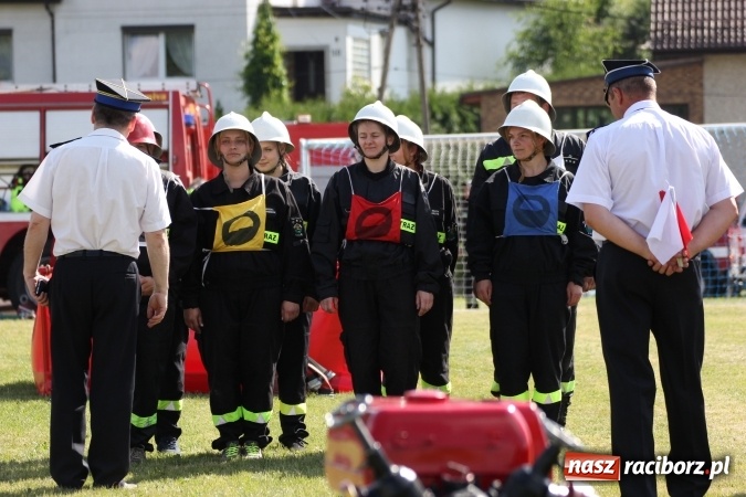 Zdjęcie w galerii na portalu naszraciborz.pl: Pogrzebień zwycięzcą gminnych zawodów sportowo-pożarniczych wiadomości z regionu