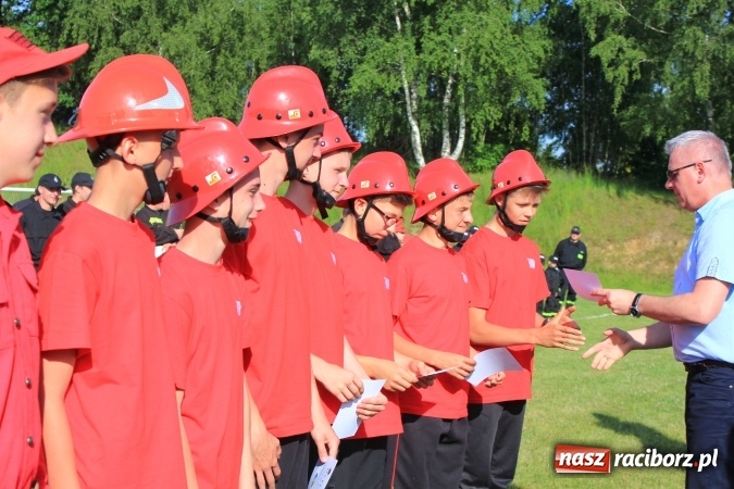 Zdjęcie w galerii na portalu naszraciborz.pl: Pogrzebień zwycięzcą gminnych zawodów sportowo-pożarniczych wiadomości z regionu