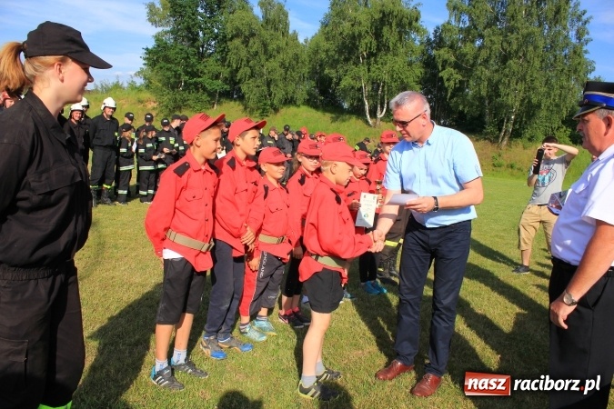 Zdjęcie w galerii na portalu naszraciborz.pl: Pogrzebień zwycięzcą gminnych zawodów sportowo-pożarniczych wiadomości z regionu