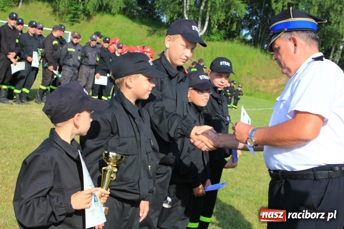 Zdjęcie w galerii na portalu naszraciborz.pl: Pogrzebień zwycięzcą gminnych zawodów sportowo-pożarniczych wiadomości z regionu