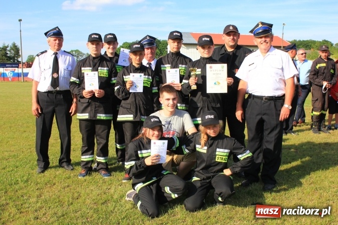 Zdjęcie w galerii na portalu naszraciborz.pl: Pogrzebień zwycięzcą gminnych zawodów sportowo-pożarniczych wiadomości z regionu