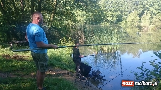 Zdjęcie w galerii na portalu naszraciborz.pl: Na Babiczoku rozegrano zawody wędkarskie wiadomości z regionu