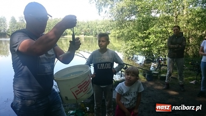 Zdjęcie w galerii na portalu naszraciborz.pl: Na Babiczoku rozegrano zawody wędkarskie wiadomości z regionu