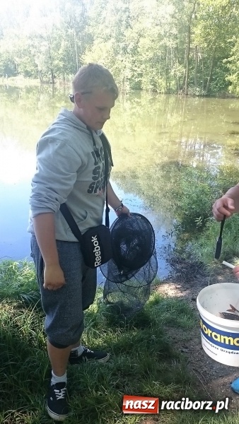 Zdjęcie w galerii na portalu naszraciborz.pl: Na Babiczoku rozegrano zawody wędkarskie wiadomości z regionu