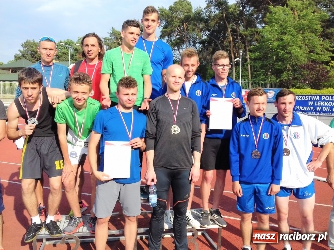 Zdjęcie w galerii na portalu naszraciborz.pl: Zawodnicy Odry Racibórz z sukcesami na Mistrzostwach Polski w lekkiej atletyce wiadomości z regionu