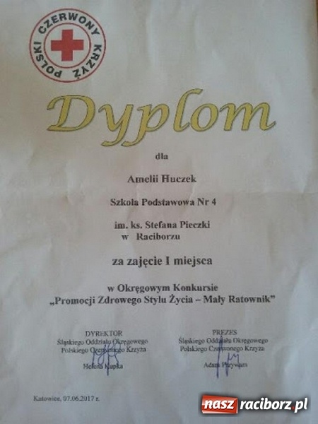 Zdjęcie w galerii na portalu naszraciborz.pl: Mały Ratownik – pierwsze miejsce w Śląskiem dla SP 4  wiadomości z regionu