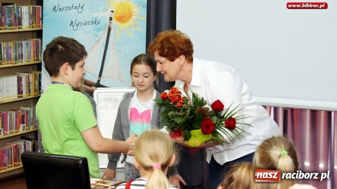 Zdjęcie w galerii na portalu naszraciborz.pl: Finał innowacyjnego programu edukacyjnego Aflatoun w raciborskiej bibliotece  wiadomości z regionu