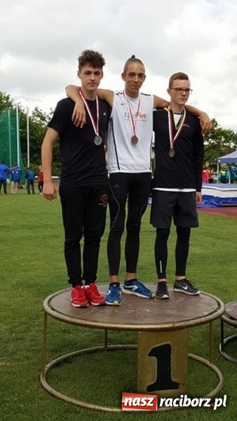 Zdjęcie w galerii na portalu naszraciborz.pl: Lekka atletyka. Medale raciborskich młodzików  wiadomości z regionu
