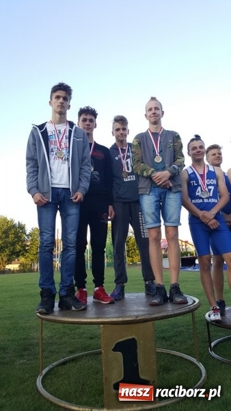 Zdjęcie w galerii na portalu naszraciborz.pl: Lekka atletyka. Medale raciborskich młodzików  wiadomości z regionu