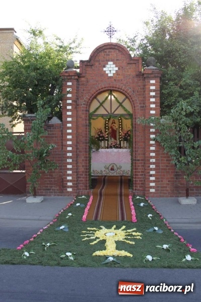 Zdjęcie w galerii na portalu naszraciborz.pl: Kwietne dywany w Wojnowicach  wiadomości z regionu