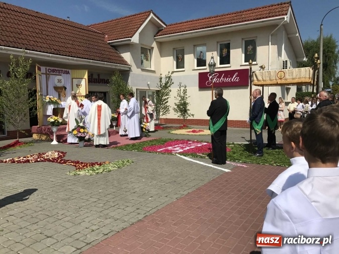 Zdjęcie w galerii na portalu naszraciborz.pl: Boże Ciało na Ostrogu z neoprezbiterem  wiadomości z regionu