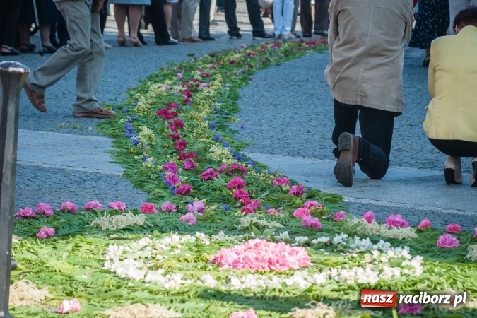 Zdjęcie w galerii na portalu naszraciborz.pl: Boże Ciało w parafii WNMP przy Rynku  wiadomości z regionu