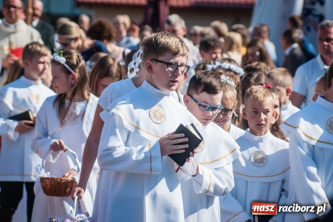 Zdjęcie w galerii na portalu naszraciborz.pl: Boże Ciało w parafii WNMP przy Rynku  wiadomości z regionu