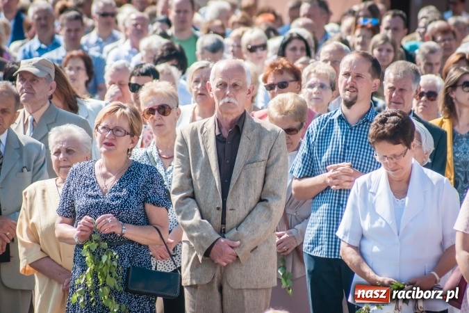 Zdjęcie w galerii na portalu naszraciborz.pl: Boże Ciało w parafii WNMP przy Rynku  wiadomości z regionu