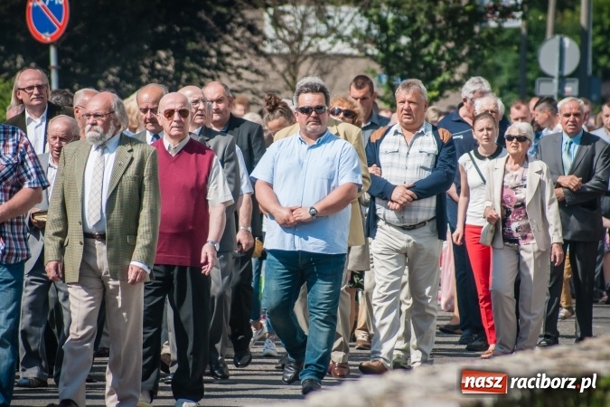 Zdjęcie w galerii na portalu naszraciborz.pl: Boże Ciało w parafii WNMP przy Rynku  wiadomości z regionu