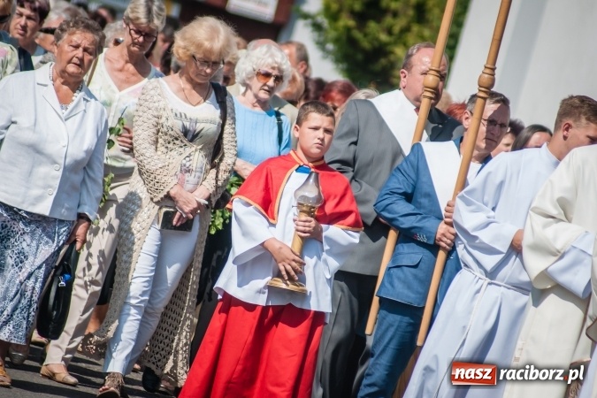 Zdjęcie w galerii na portalu naszraciborz.pl: Boże Ciało w parafii WNMP przy Rynku  wiadomości z regionu