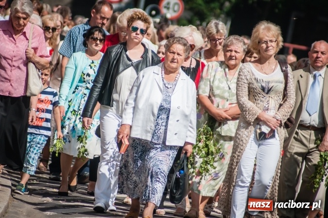Zdjęcie w galerii na portalu naszraciborz.pl: Boże Ciało w parafii WNMP przy Rynku  wiadomości z regionu
