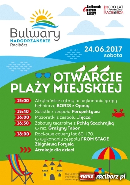 Zdjęcie w galerii na portalu naszraciborz.pl: Bębniarze z Opawy na otwarcie miejskiej plaży  wiadomości z regionu