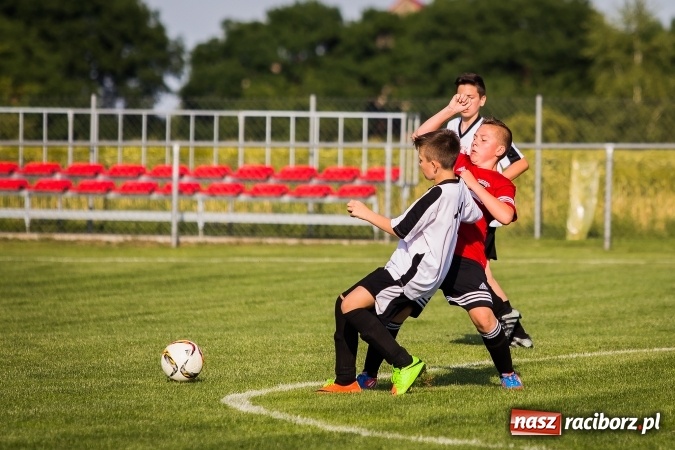 Zdjęcie w galerii na portalu naszraciborz.pl: Mecz pokazowy trampkarzy Borucina i Krzanowic na rozpoczęcie festynu sportowego wiadomości z regionu