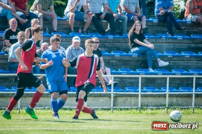 Zdjęcie w galerii na portalu naszraciborz.pl: A klasa: Ważne spotkanie o utrzymanie, zakończone podziałem punktów wiadomości z regionu