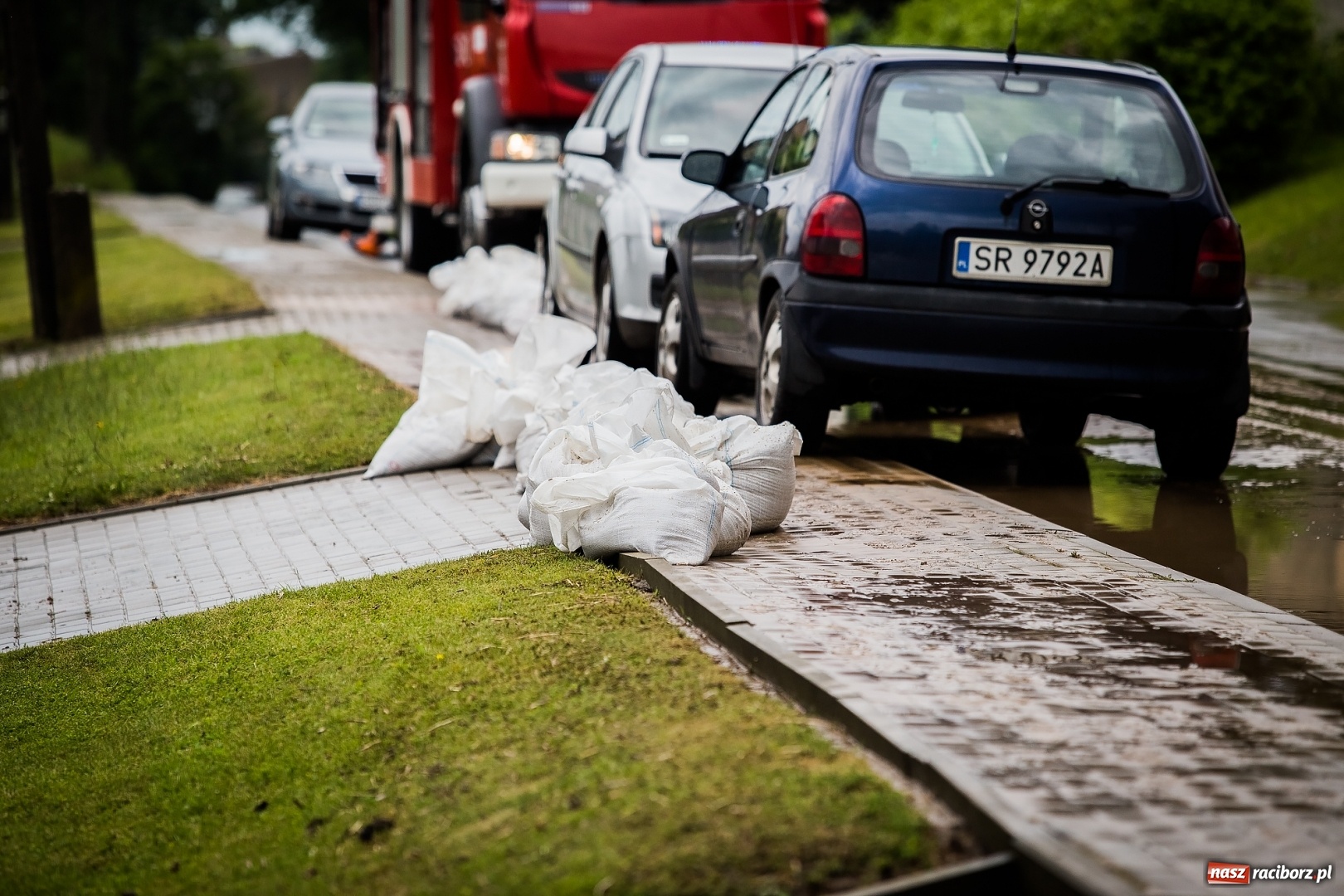 Zdjęcie w galerii na portalu naszraciborz.pl: Intensywne opady deszczu spowodowały podtopienia w gminie Krzanowice wiadomości z regionu