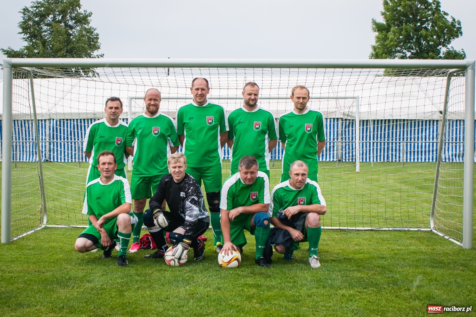 Zdjęcie w galerii na portalu naszraciborz.pl: Turniej oldbojów. Zespół Borucina najlepszy wiadomości z regionu