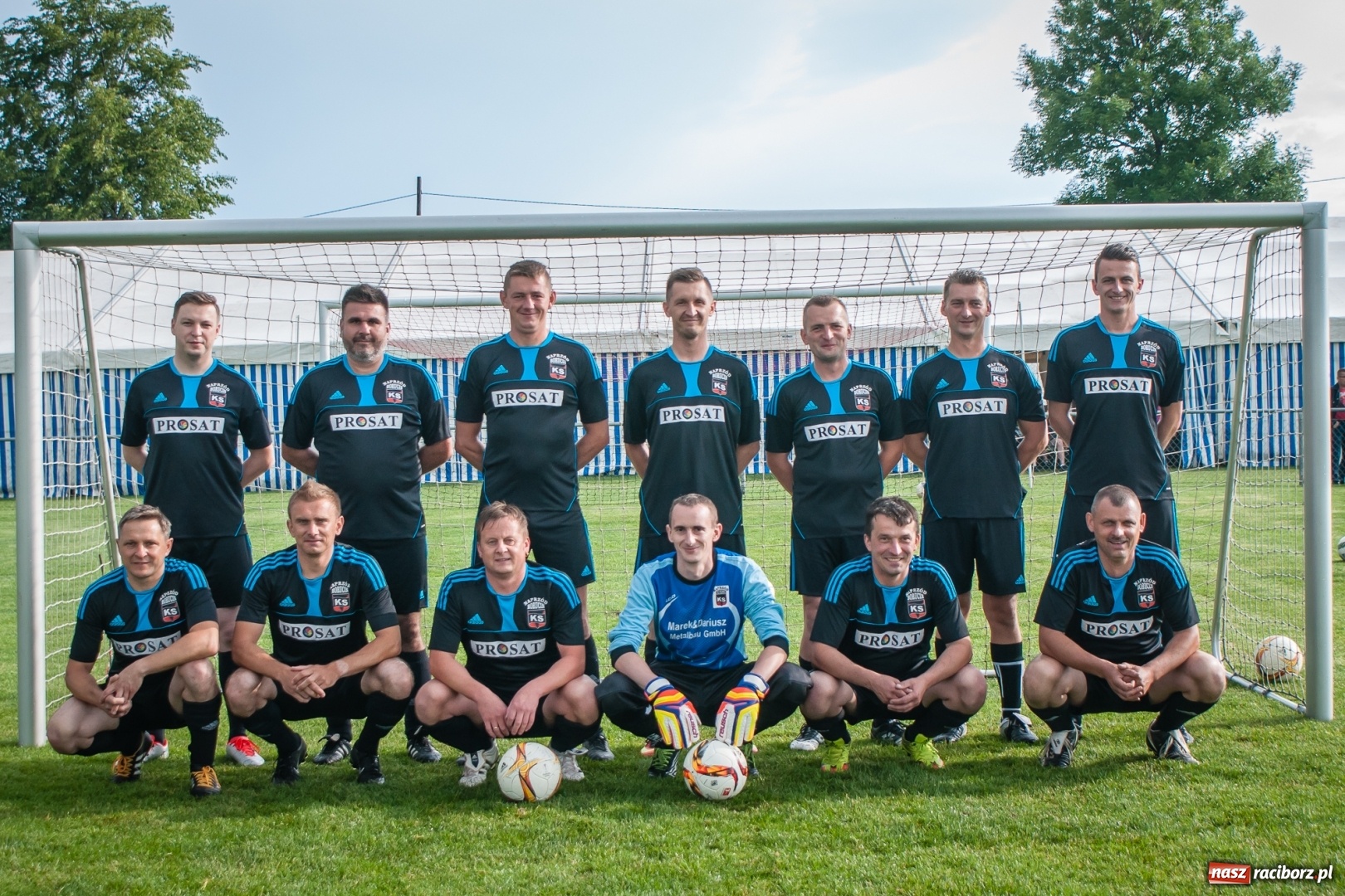 Zdjęcie w galerii na portalu naszraciborz.pl: Turniej oldbojów. Zespół Borucina najlepszy wiadomości z regionu