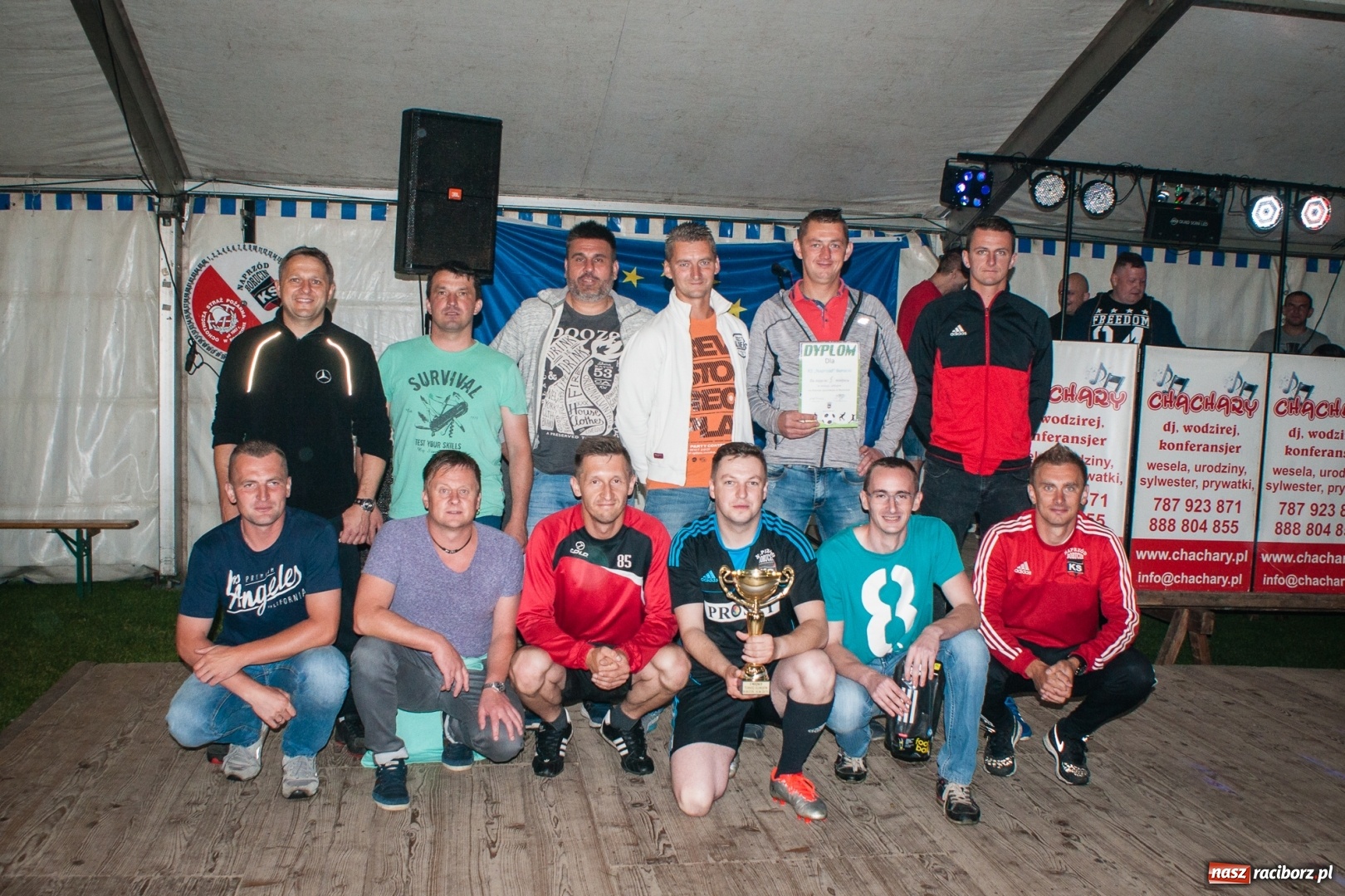 Zdjęcie w galerii na portalu naszraciborz.pl: Turniej oldbojów. Zespół Borucina najlepszy wiadomości z regionu