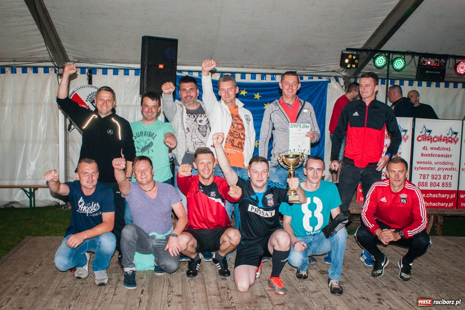 Zdjęcie w galerii na portalu naszraciborz.pl: Turniej oldbojów. Zespół Borucina najlepszy wiadomości z regionu