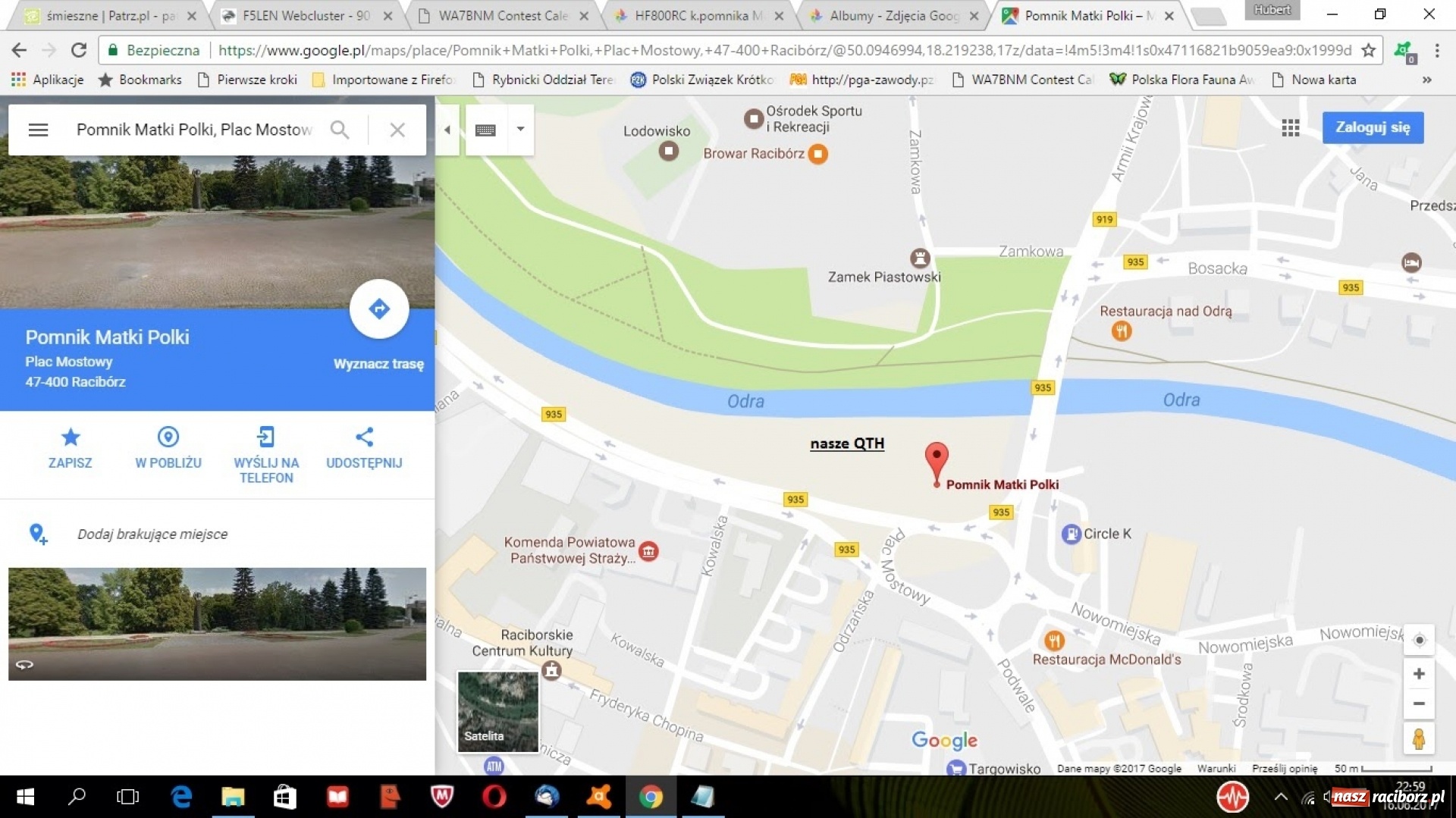 Zdjęcie w galerii na portalu naszraciborz.pl: HF800RC w plenerze podczas Dni Raciborza wiadomości z regionu