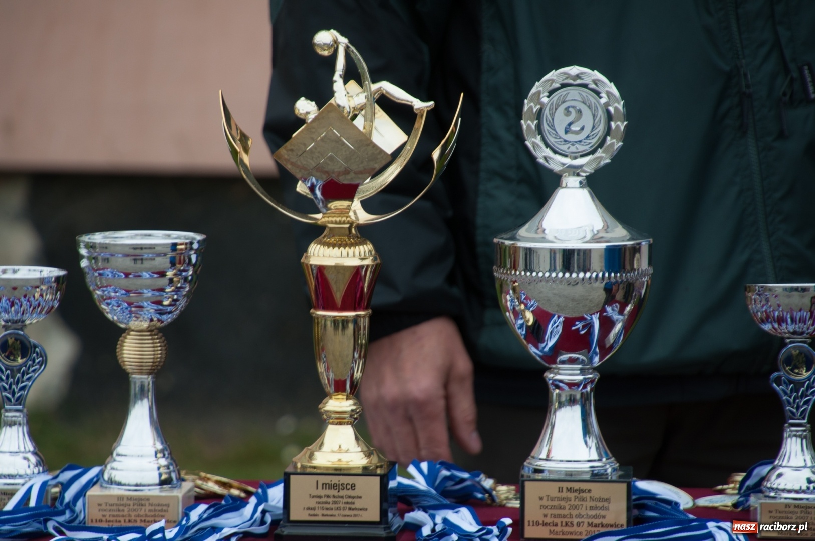 Zdjęcie w galerii na portalu naszraciborz.pl: Raków Częstochowa zwycięzcą turnieju piłki nożnej zorganizowanego przez LKS 07 Markowice wiadomości z regionu