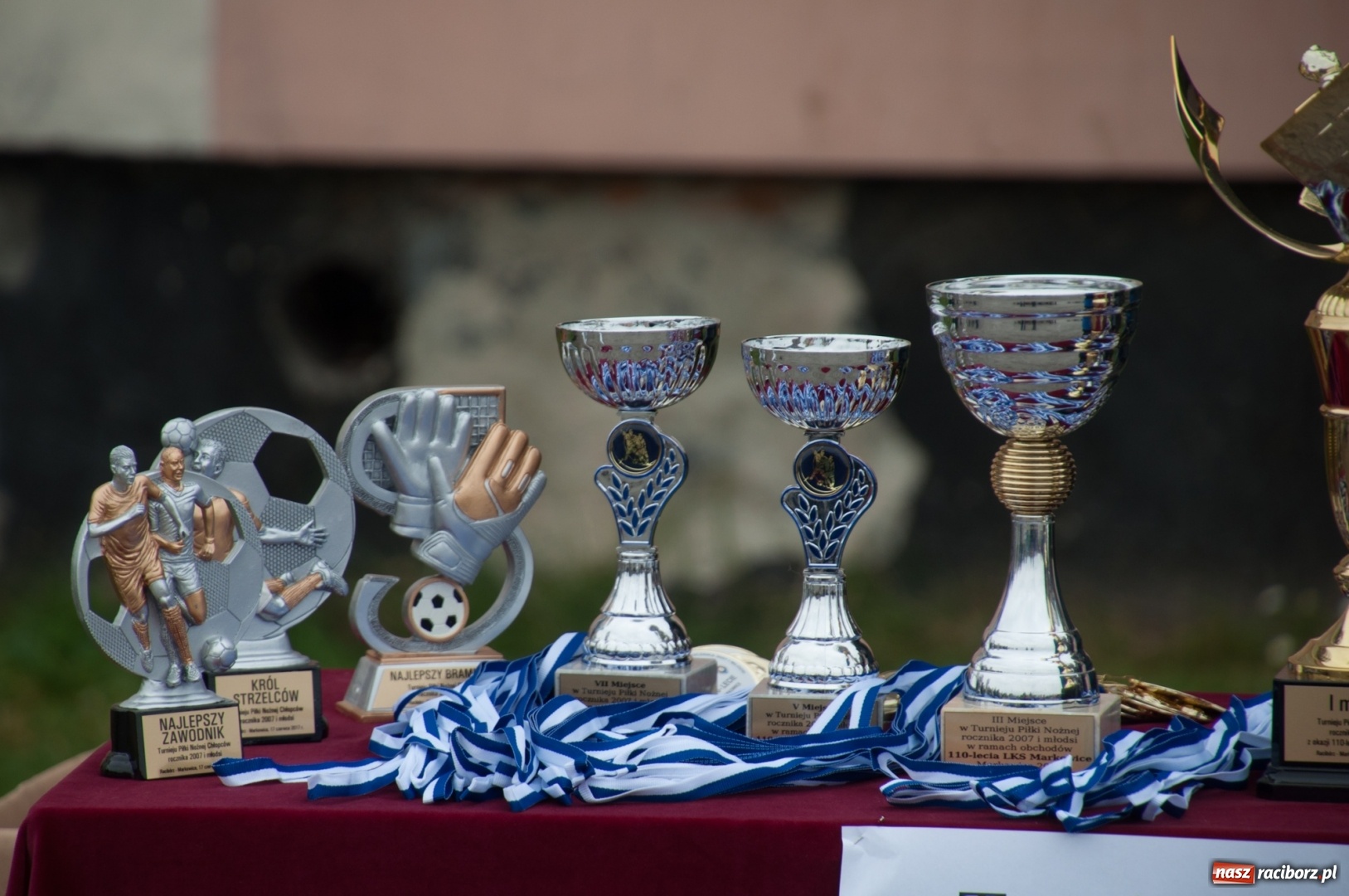 Zdjęcie w galerii na portalu naszraciborz.pl: Raków Częstochowa zwycięzcą turnieju piłki nożnej zorganizowanego przez LKS 07 Markowice wiadomości z regionu