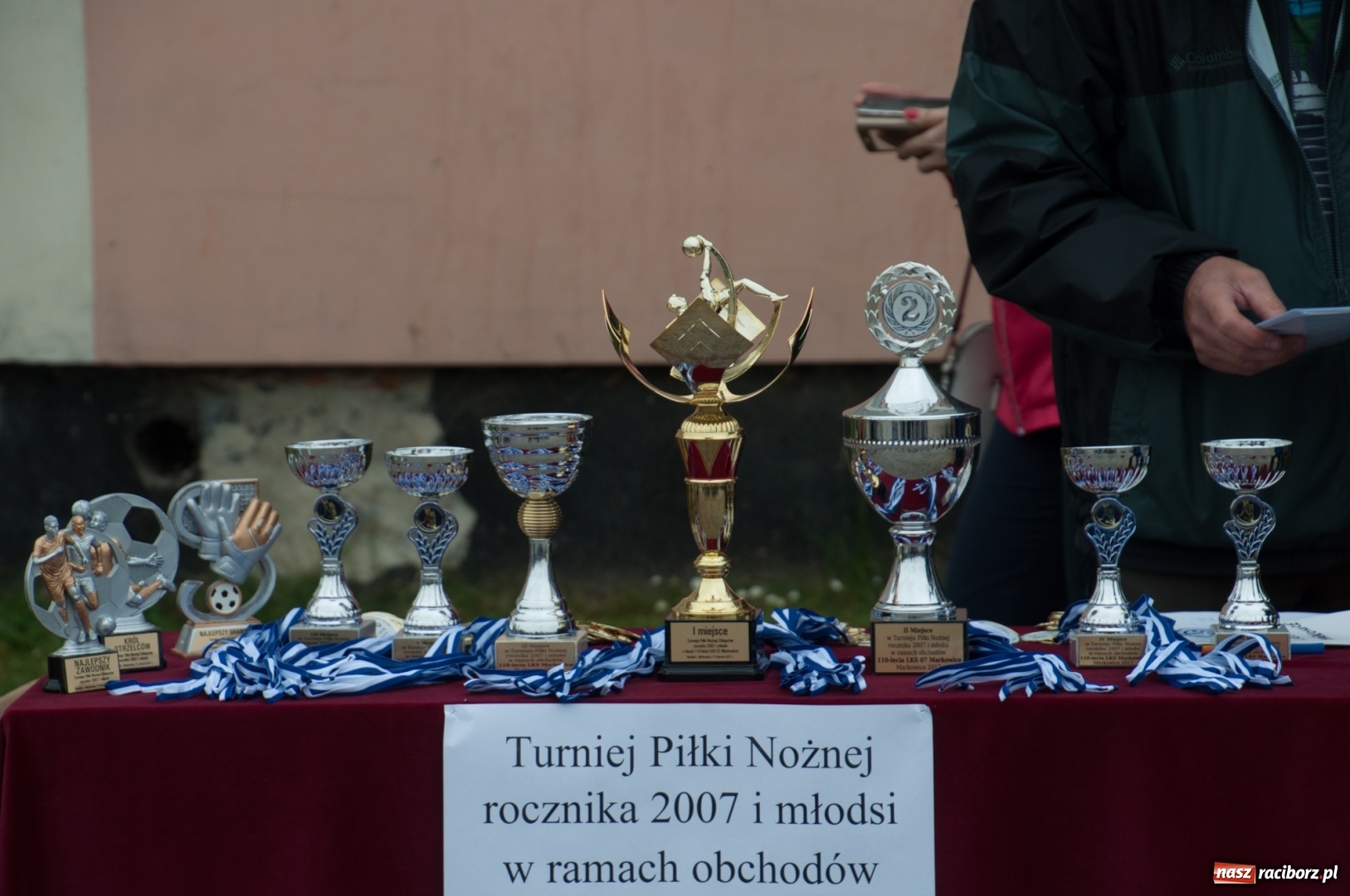 Zdjęcie w galerii na portalu naszraciborz.pl: Raków Częstochowa zwycięzcą turnieju piłki nożnej zorganizowanego przez LKS 07 Markowice wiadomości z regionu