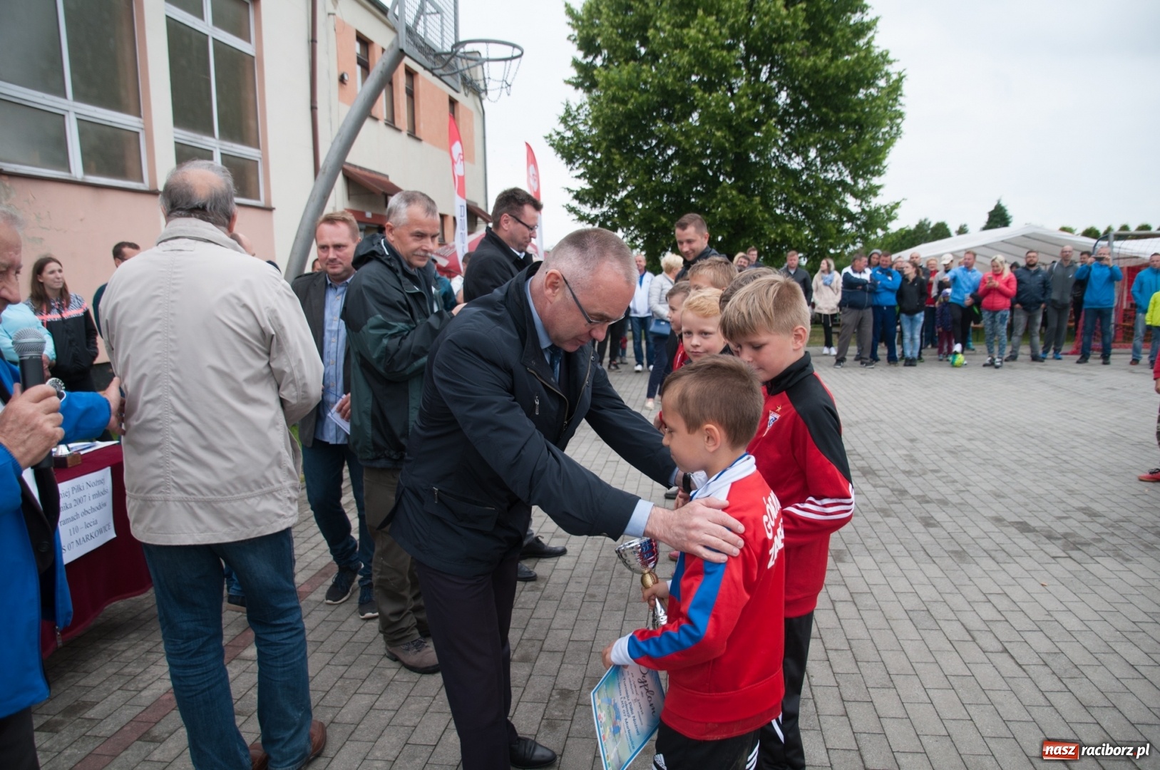 Zdjęcie w galerii na portalu naszraciborz.pl: Raków Częstochowa zwycięzcą turnieju piłki nożnej zorganizowanego przez LKS 07 Markowice wiadomości z regionu