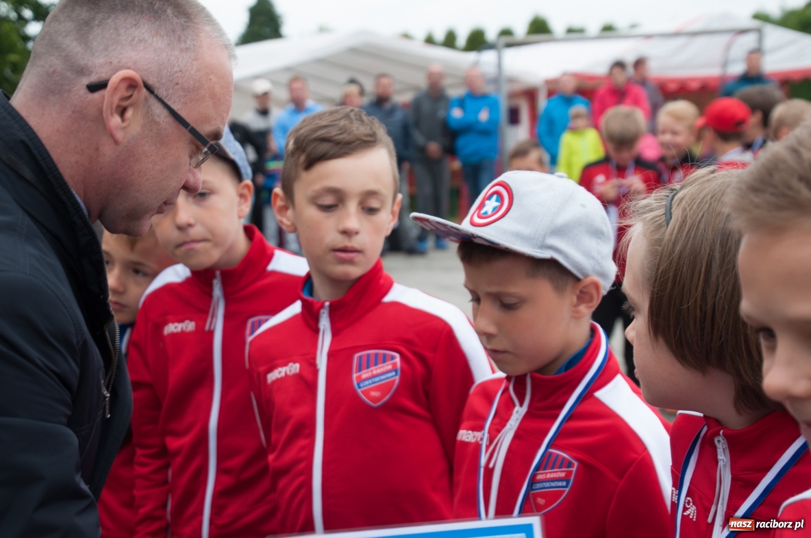 Zdjęcie w galerii na portalu naszraciborz.pl: Raków Częstochowa zwycięzcą turnieju piłki nożnej zorganizowanego przez LKS 07 Markowice wiadomości z regionu