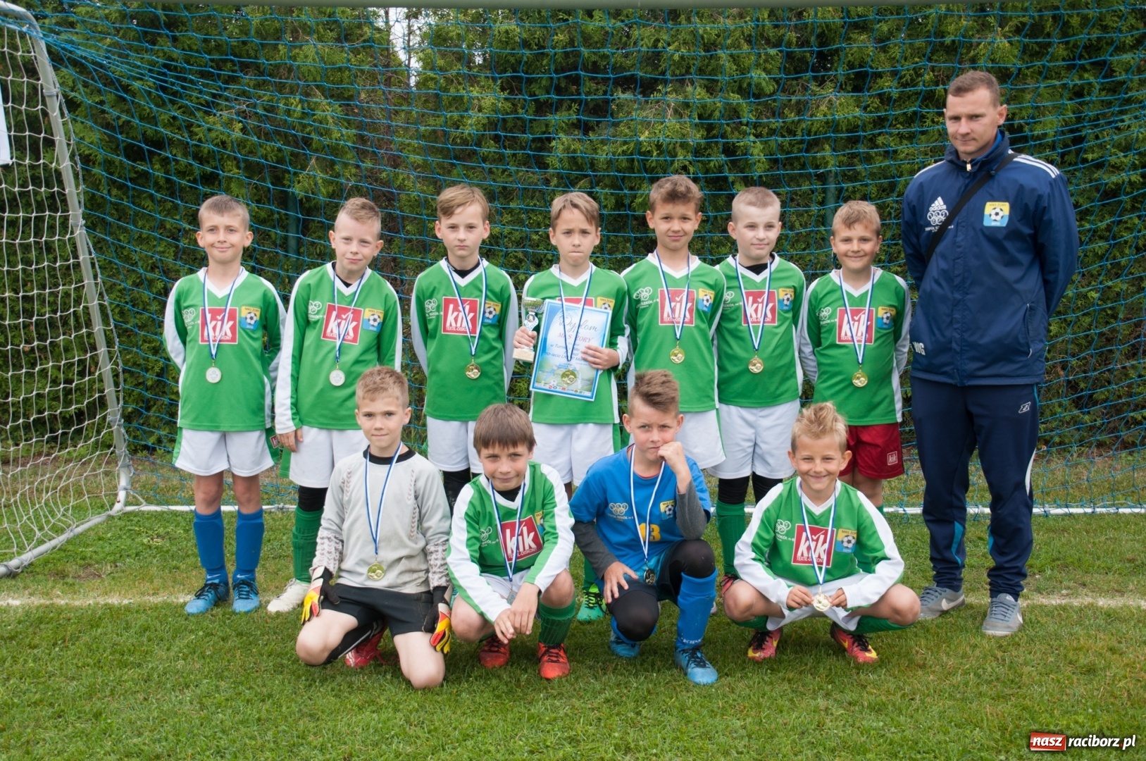 Zdjęcie w galerii na portalu naszraciborz.pl: Raków Częstochowa zwycięzcą turnieju piłki nożnej zorganizowanego przez LKS 07 Markowice wiadomości z regionu