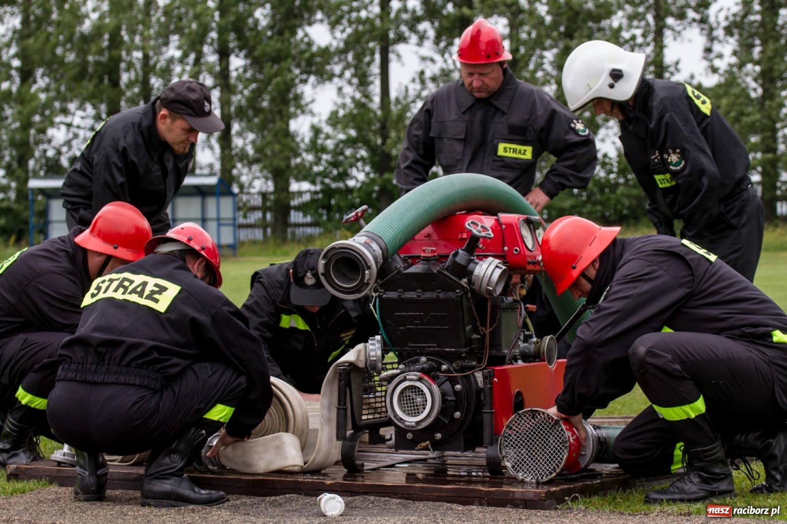 Zdjęcie w galerii na portalu naszraciborz.pl: Druhowie seniorzy rywalizowali w Owsiszczach. Oldboje w dobrej formie!  wiadomości z regionu