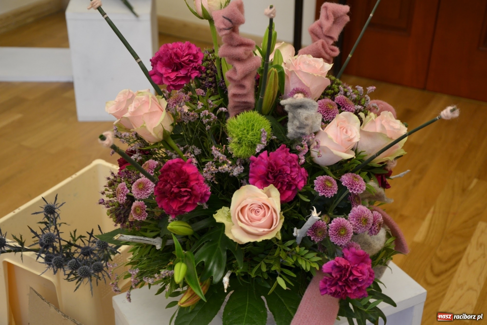 Zdjęcie w galerii na portalu naszraciborz.pl: Tomasz Paszczyński z Raciborza zwycięża w III Krajowych Mistrzostwach Florystycznych Regionu Śląsko-Opolskiego wiadomości z regionu