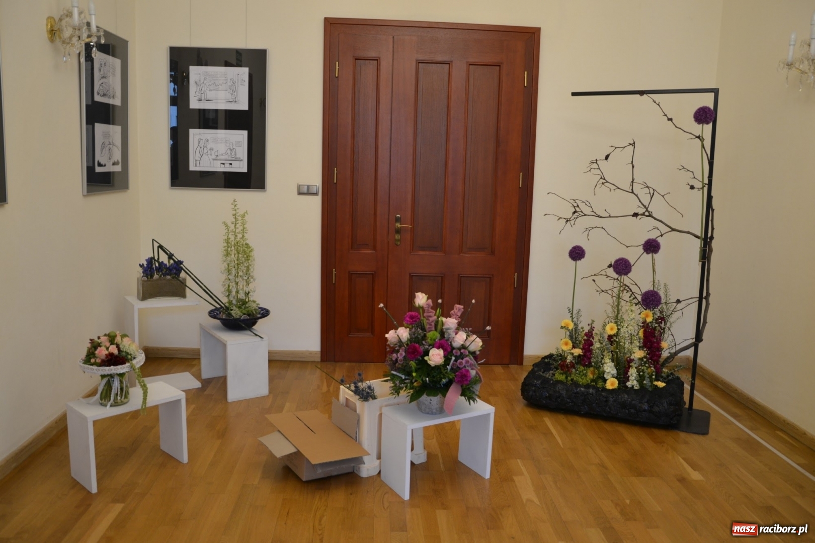 Zdjęcie w galerii na portalu naszraciborz.pl: Tomasz Paszczyński z Raciborza zwycięża w III Krajowych Mistrzostwach Florystycznych Regionu Śląsko-Opolskiego wiadomości z regionu